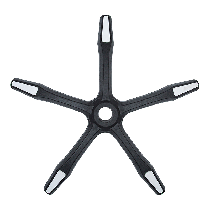 PA-H leather grain foot nylon chair leg (nylon base)
